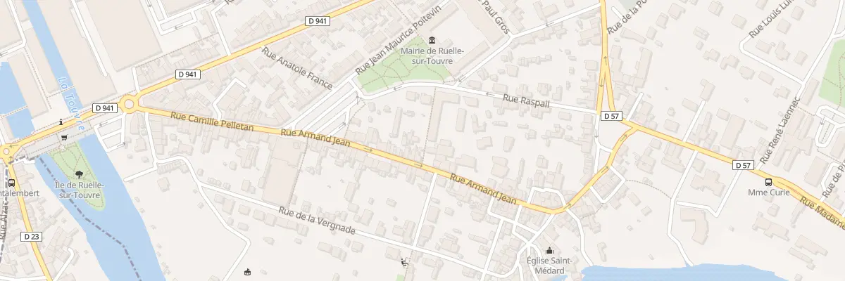Plan du 91 Rue Armand Jean à Ruelle-sur-Touvre