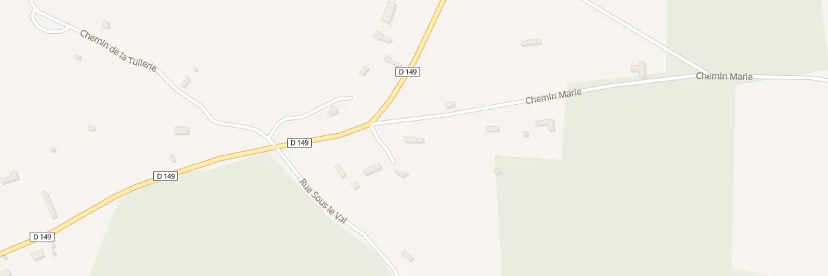 Plan du 1183 Che de Marie Cheffreville à Livarot-Pays-d’Auge
