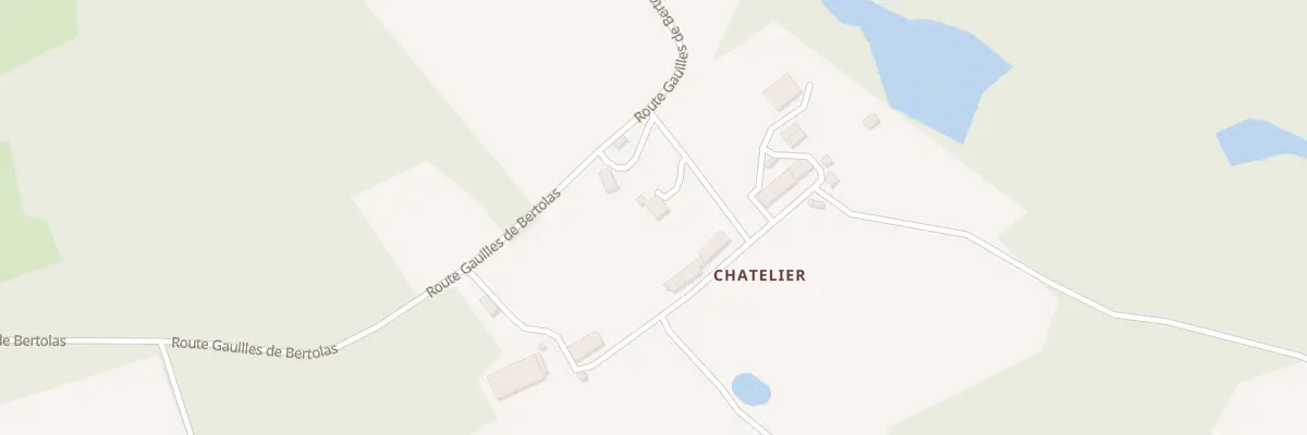 Plan du 84B Chatelier à Échourgnac