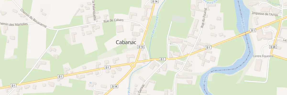 Plan du 3 Che de la Poste à Cabanac