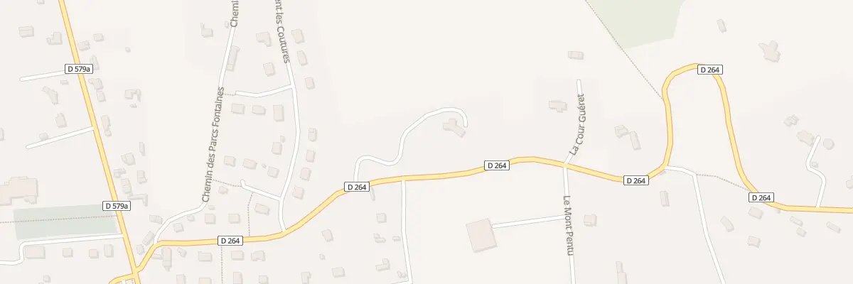 Plan du 5415 Côte des Girouettes au Breuil-en-Auge