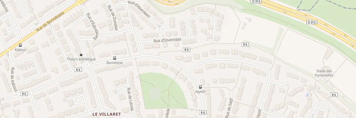 Plan du 75 Rue du Villaret au Mans