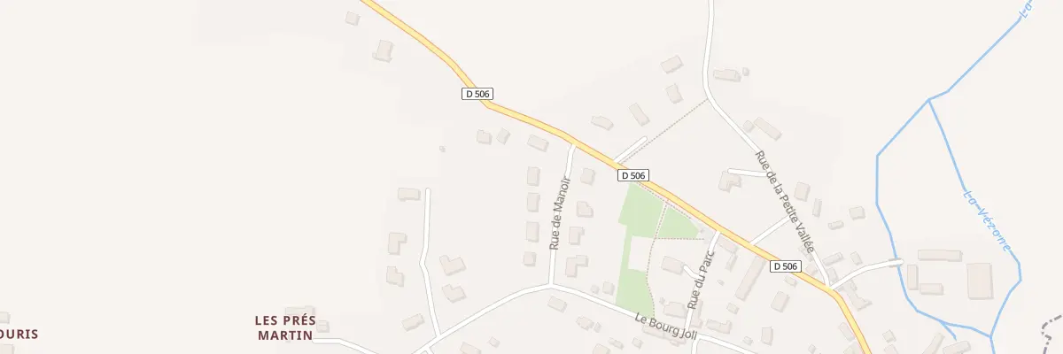 Plan du 4 Rue du Manoir à Neuilly-le-Bisson