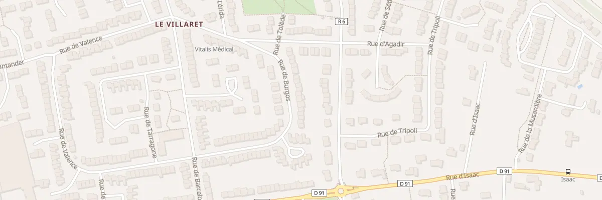 Plan du 37 Rue de Burgos au Mans