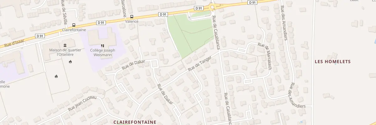 Plan du 10 Rue de Tanger au Mans
