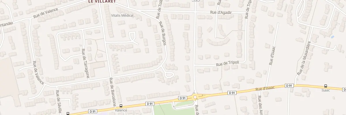Plan du 47 Rue de Burgos au Mans