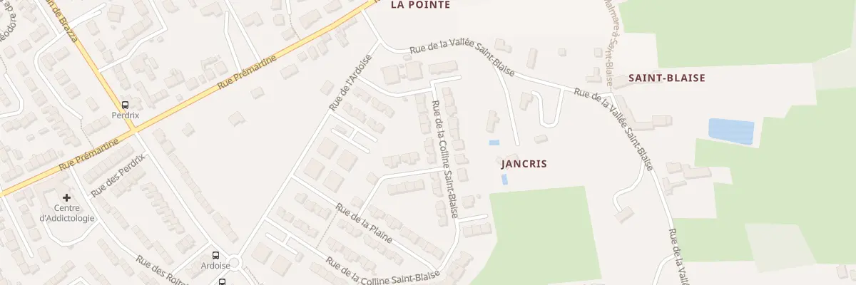 Plan du 39 Rue de la Colline Saint Blaise au Mans