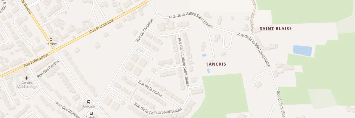 Plan du 37 Rue de la Colline Saint Blaise au Mans