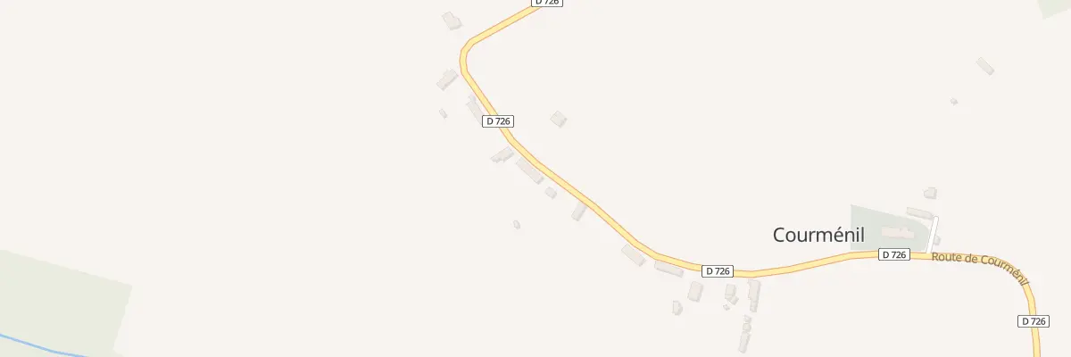 Plan du 1426 Rte de Courménil à Gouffern en Auge
