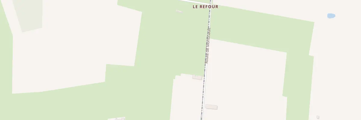 Plan du 1 Rte de Monthinault à Moncé-en-Belin