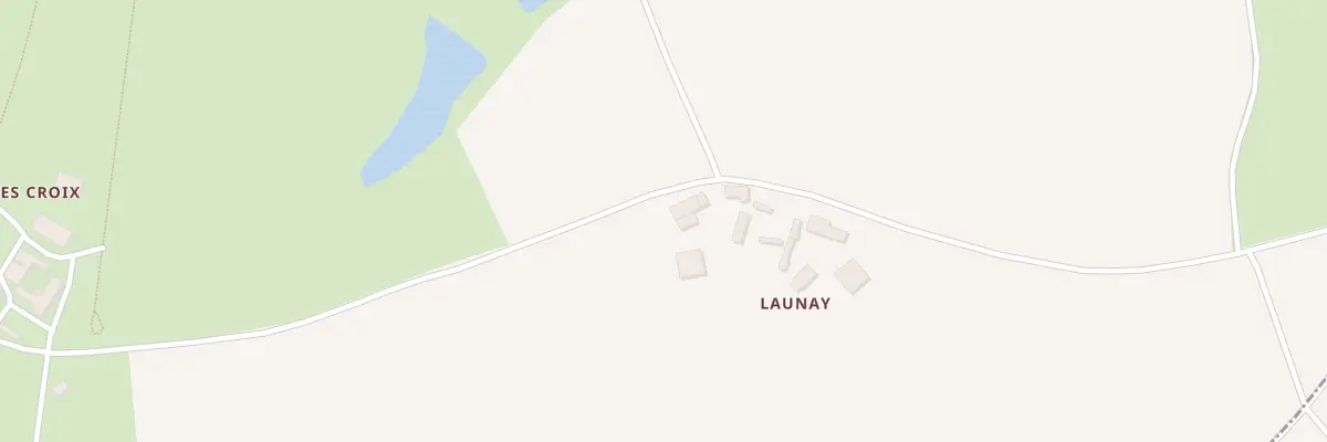 Plan du 3 Launay à Lublé