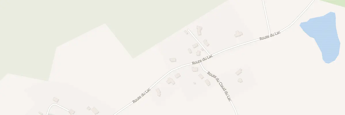 Plan du 381 Rte du Lac à Saint-Géraud-de-Corps