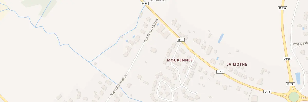 Plan du 2 Rue Roland Milon à Pineuilh