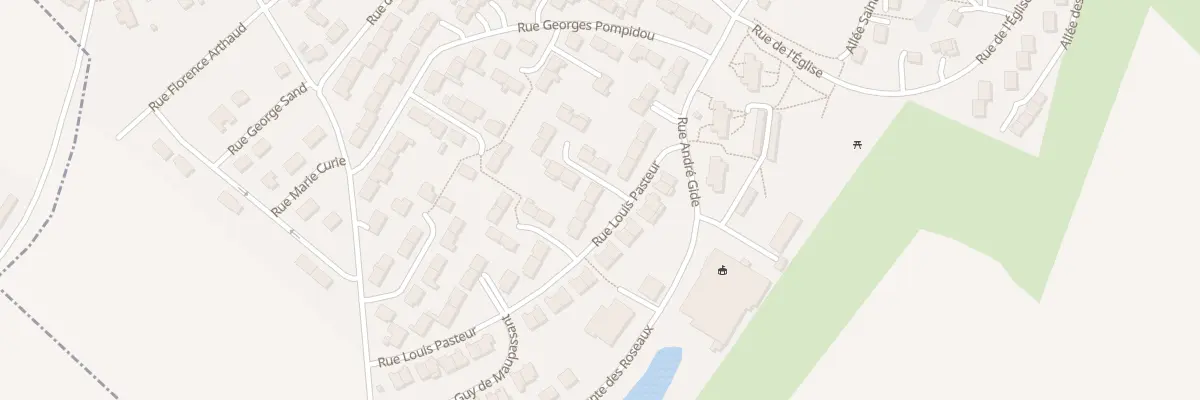 Plan du 8 Rue Louis Pasteur à Turretot
