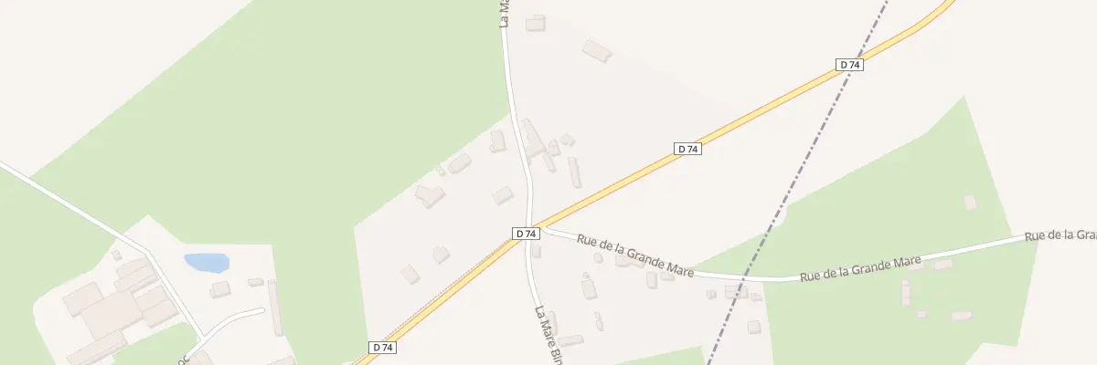 Plan du 5172 La Mare Binet à Gonneville-la-Mallet