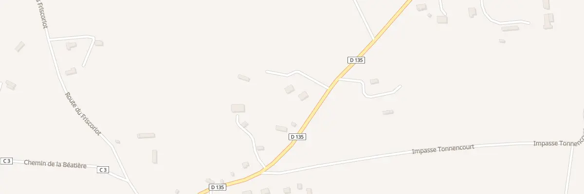 Plan du 1864 Rue des Belles Places Cheffrev à Livarot-Pays-d’Auge