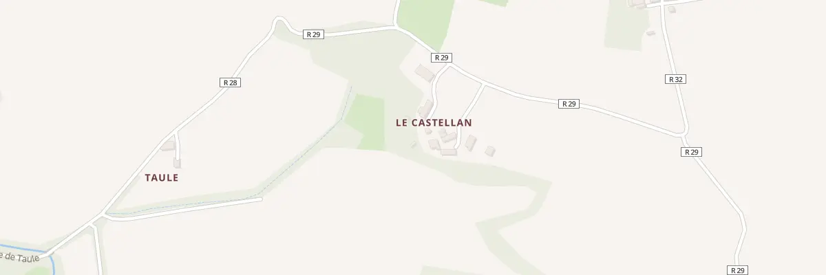 Plan du 5015 Hameau de Castelan à Courrensan