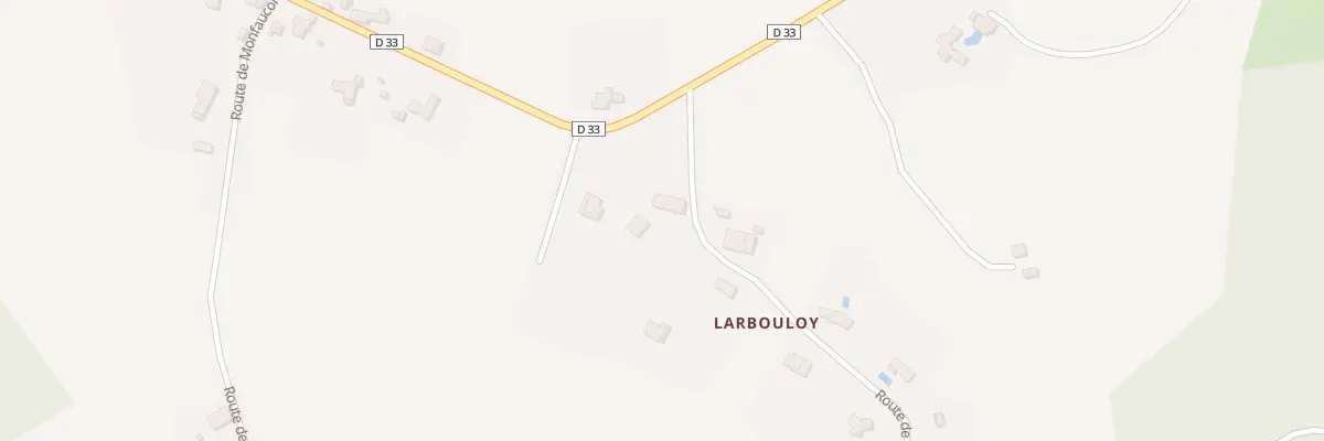 Plan du 45 Larboulouy Ouest à Saint-Géraud-de-Corps