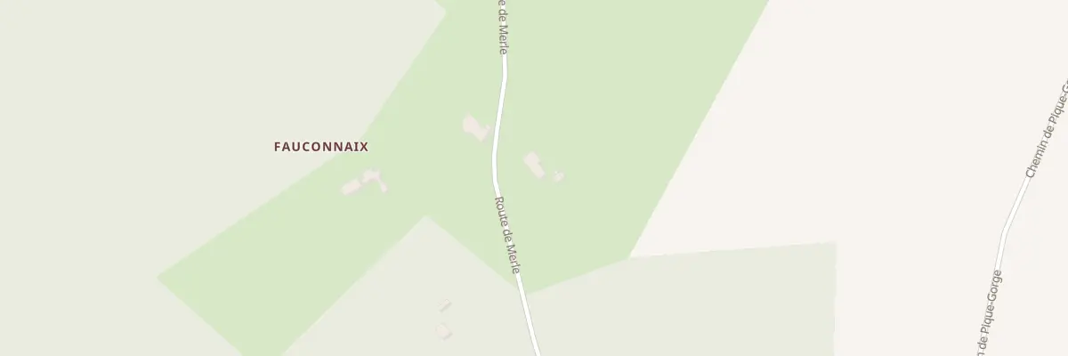 Plan du 1264 Rte de Merle à Monfaucon