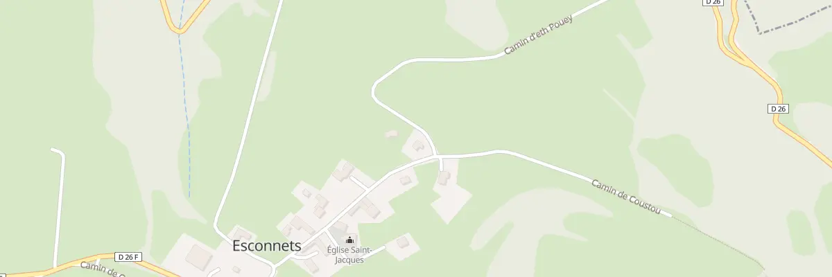 Plan du 5032 Tucò de Puyò à Esconnets