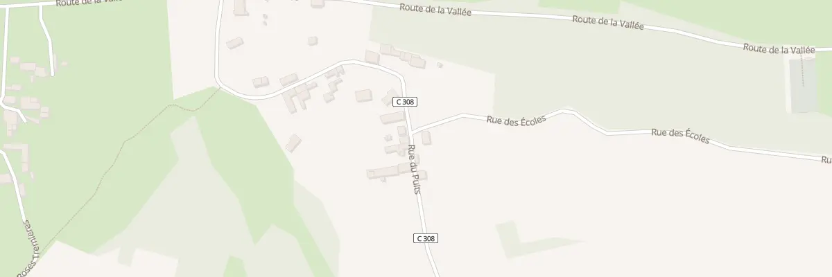 Plan du 3 Rue des Ecoles à Mouton