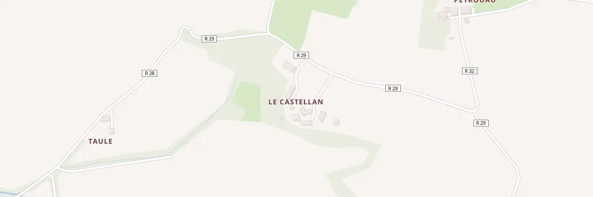Plan du 5288 Hameau de Castelan à Courrensan