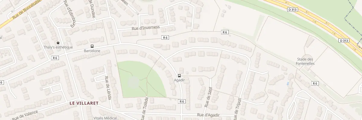 Plan du 4 Rue de Tripoli au Mans