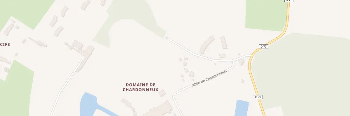 Plan du 7 All de Chardonneux à Saint-Biez-en-Belin