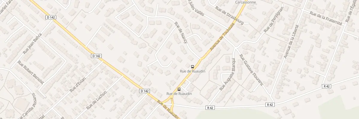 Plan du 11 Rue Eugene Pottier au Mans