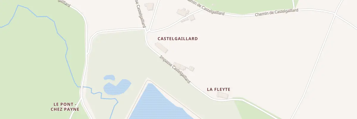 Plan du 319 Imp Castelgaillard à Saint-Sernin