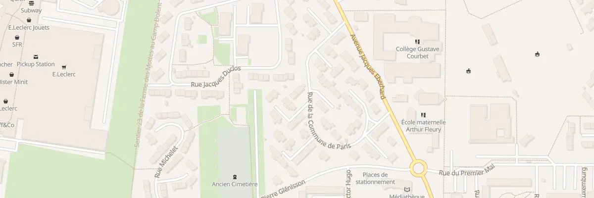 Plan du 54 Rue de la Commune de Paris à Gonfreville-l’Orcher