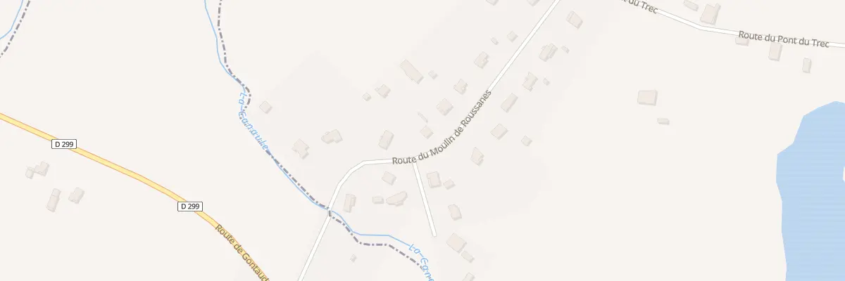Plan du 14 Rte du Moulin de Roussanes à Birac-sur-Trec