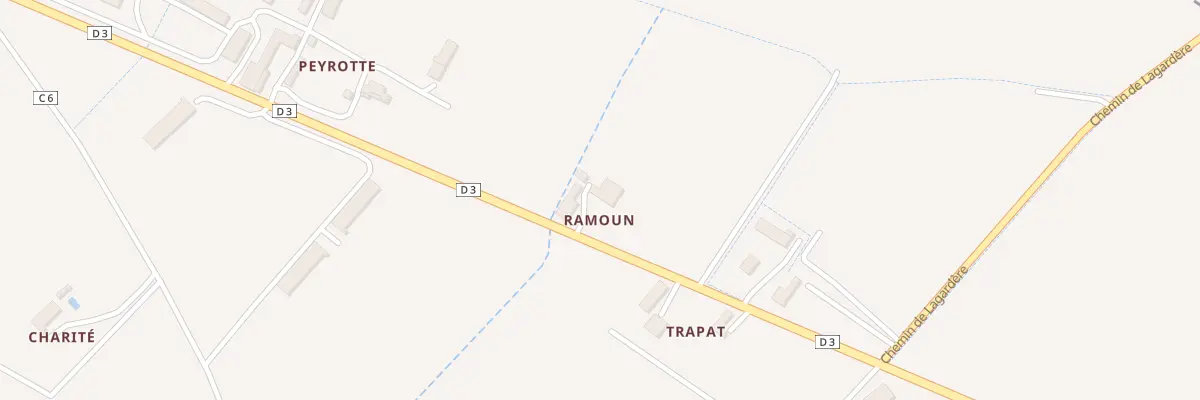 Plan du 5010 Ramoun à Monlezun