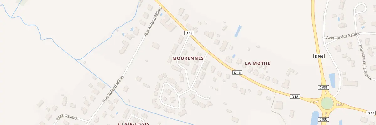 Plan du 20 Rue Marcel Pagnol à Pineuilh