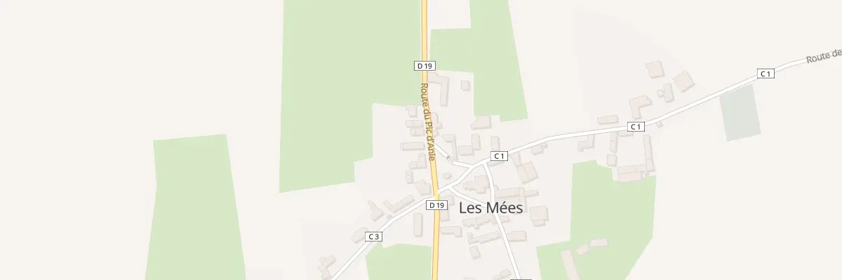 Plan du 5002 Le Bourg aux Mées