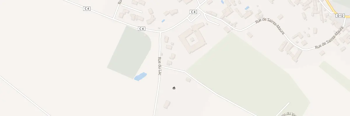 Plan du 5 Rue du Lac à Quinçay