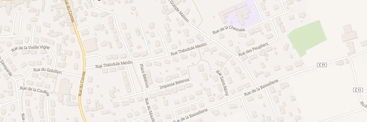 Plan du 5 Rue Theodule Meslin à Laigné-Saint-Gervais