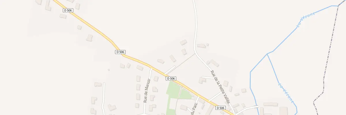 Plan du 416 Rue de la Vezone à Neuilly-le-Bisson