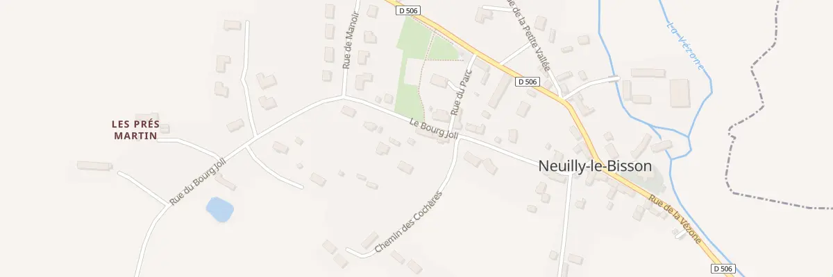 Plan du 52 Le Bourg à Neuilly-le-Bisson