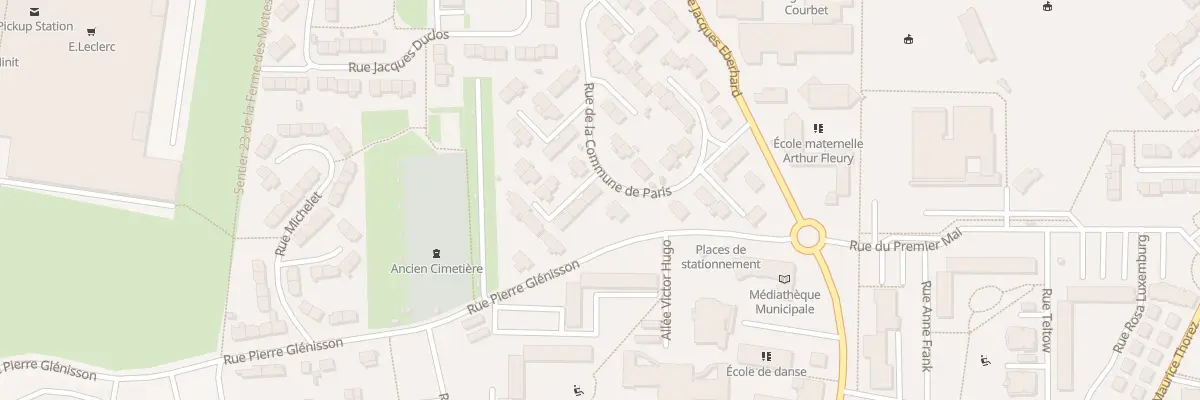 Plan du 18 Rue de la Commune de Paris à Gonfreville-l’Orcher