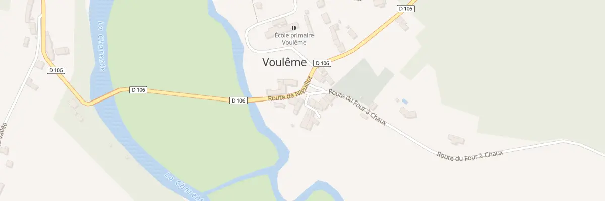 Plan du 3 Pl de l’Eglise à Voulême