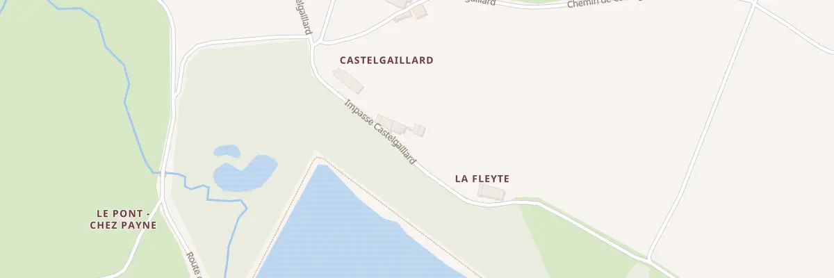 Plan du 329 Imp Castelgaillard à Saint-Sernin