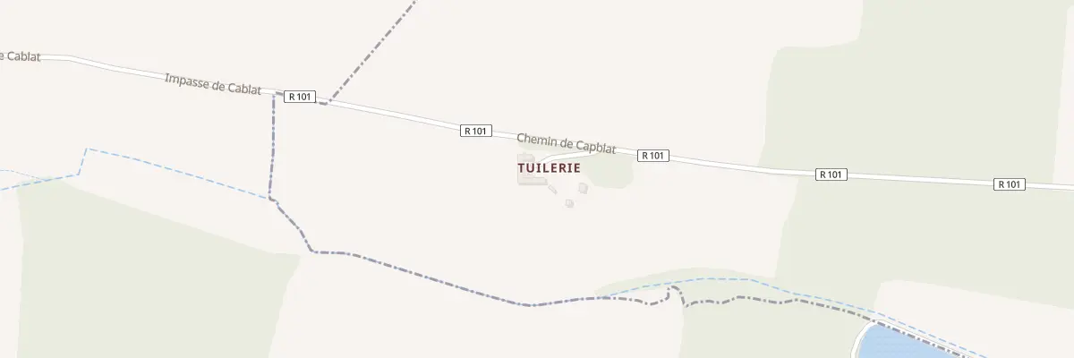 Plan du 5057 Tuilerie à Belmont