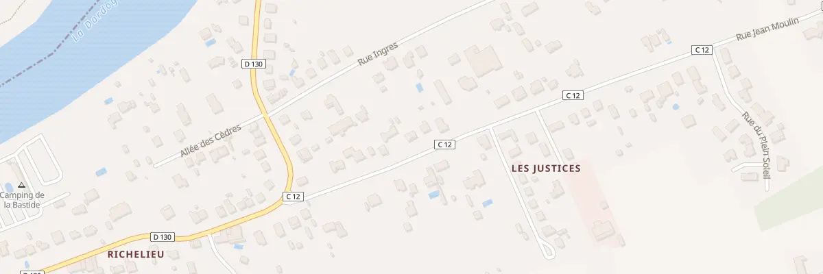 Plan du 14 Rue Jean Moulin à Pineuilh