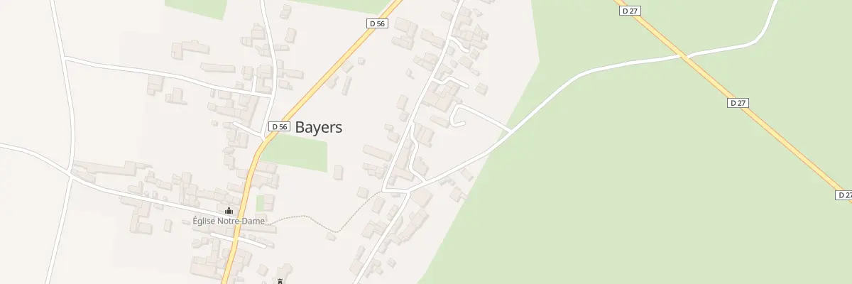 Plan du 7B Rue Basse Bayers à Aunac-sur-Charente