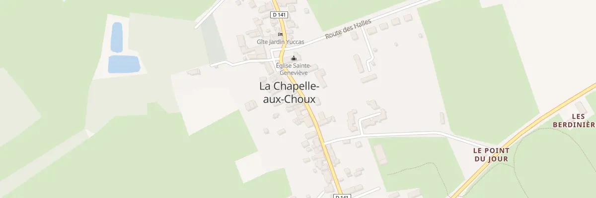 Plan du 24 Rue de Vallon-sur-Loir à La Chapelle-aux-Choux