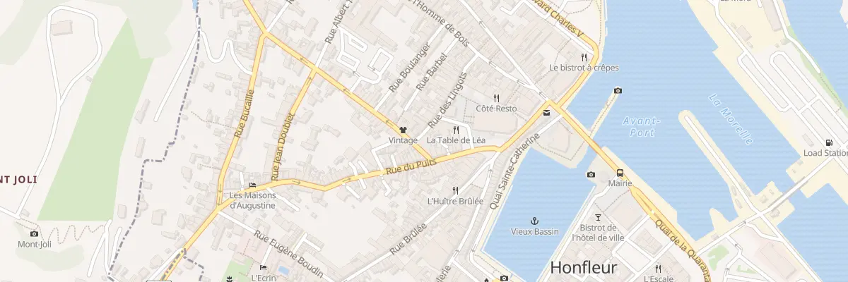 Plan du 19 Rue des Lingots à Honfleur