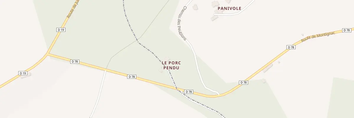Plan du 5083 Terres du Grand Chemin à Montignac-le-Coq