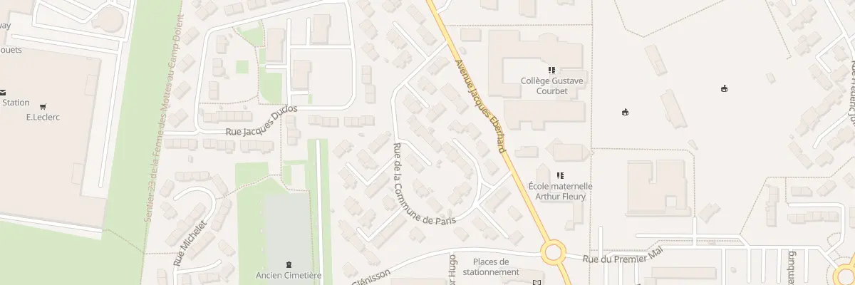 Plan du 33 Rue de la Commune de Paris à Gonfreville-l’Orcher