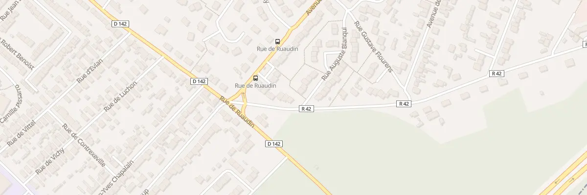 Plan du 221 Rue de Guetteloup au Mans